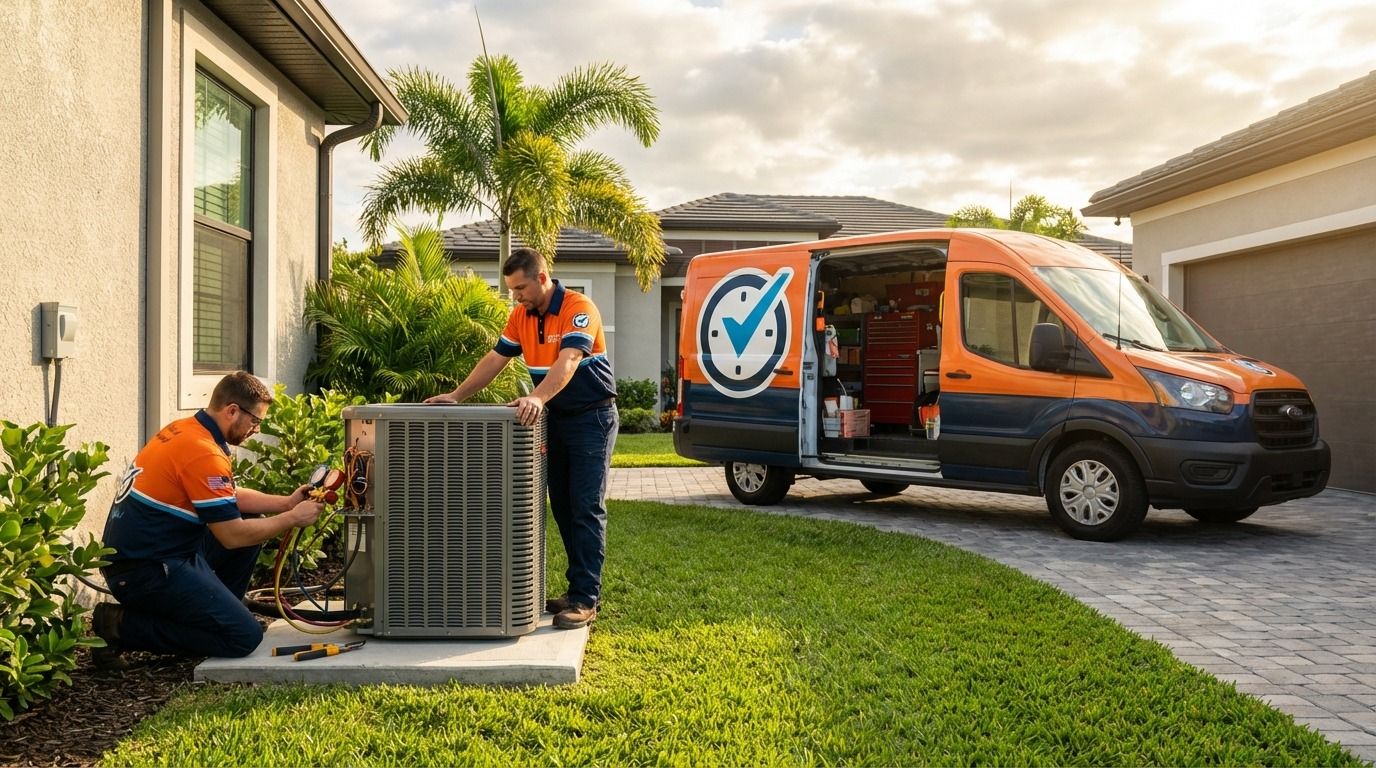 AC Installation & Replacement service in Gibsonton, FL — Hales AC