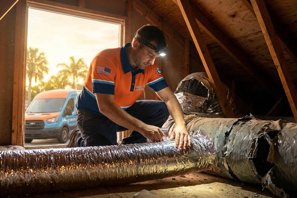 Duct Replacement service in Gibsonton, FL — Hales AC