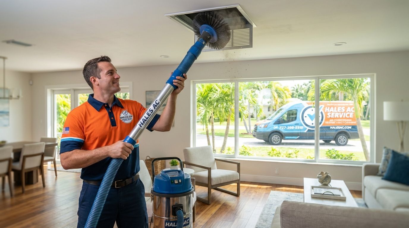 Duct Cleaning service in Gulfport, FL — Hales AC