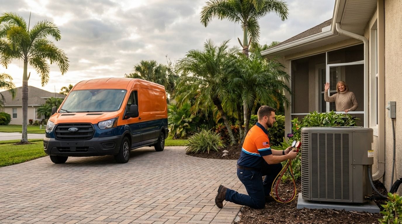 Heating Repair service in Gibsonton, FL — Hales AC